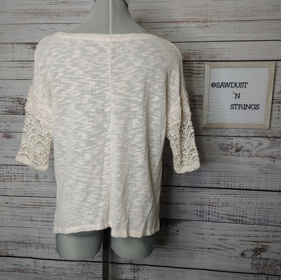 Anthro Little Yellow Bird top size S - Picture 4 of 13